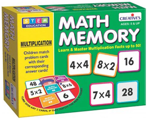 Creatives Math Memory Multiplication