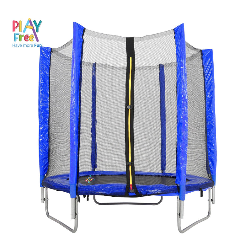 6 foot trampoline with enclosure store