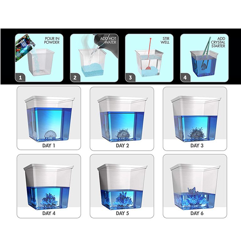 STEM Grow your own Crystal Palace - Blue (7715405725851)