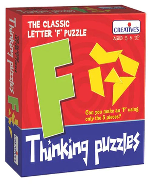 Creatives Toys Thinking Puzzles - Letter F