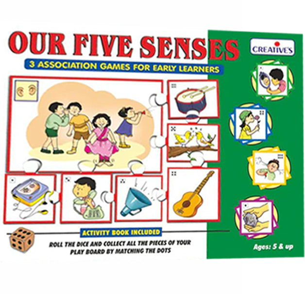 Creatives - Our Five Senses Association Game (Learn About The 5 Sense,Our  Bodies And The World Around Us)