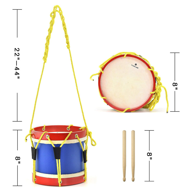 8" Marching Drum Music Instrument - Each