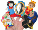 Snow White Fairytale Story - Finger Puppet Set