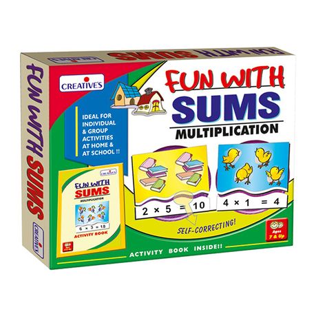 Creatives Fun With Sums - Multiplication Maths Game
