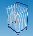 Paint Art Drying Rack on Wheels - 17 Racks - (A3 size)