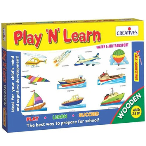 Creatives Play And Learn Land Transport