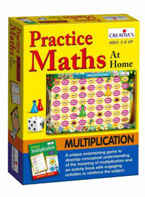 Creatives - Practice Maths At Home - Multiplication