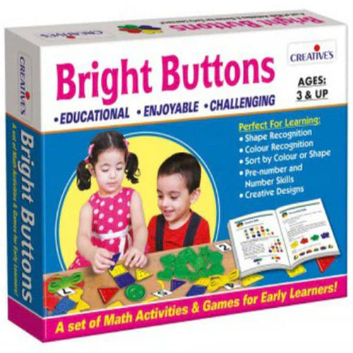 Creatives Bright Buttons Shape And Colour Activities