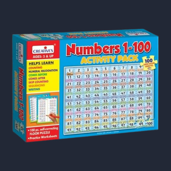 CREATIVES NUMBERS 1 TO 100