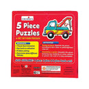 Creatives Transport Puzzles (4 x 5 Pieces Puzzles)