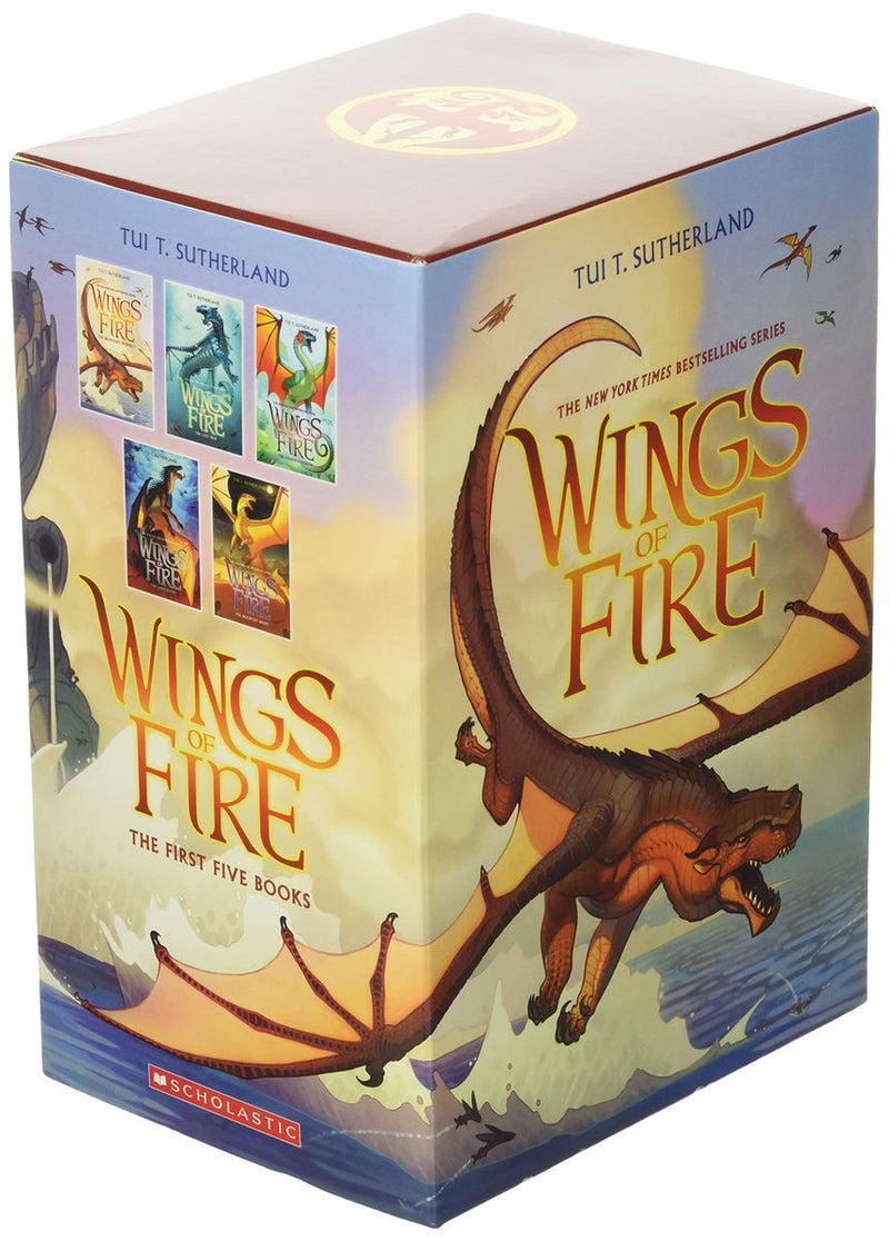 Wings of fire books set 1-5 (7164595732635)
