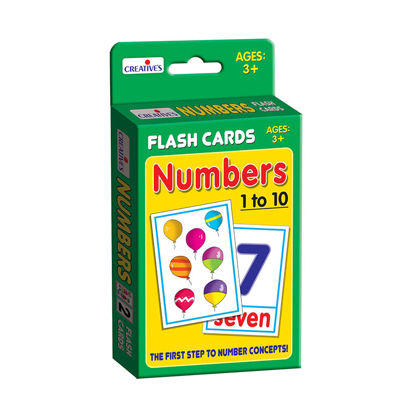 Flash Cards Numbers Creatives 1 -10 (7414071656603)