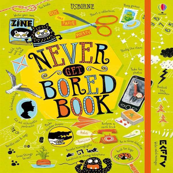Usborne - Never get bored book (7167932137627)