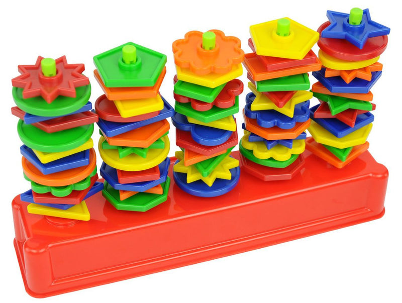 Geometric Shape Sorting Set (learn shapes, colours, numbers, sorting and more) (7276452937883)