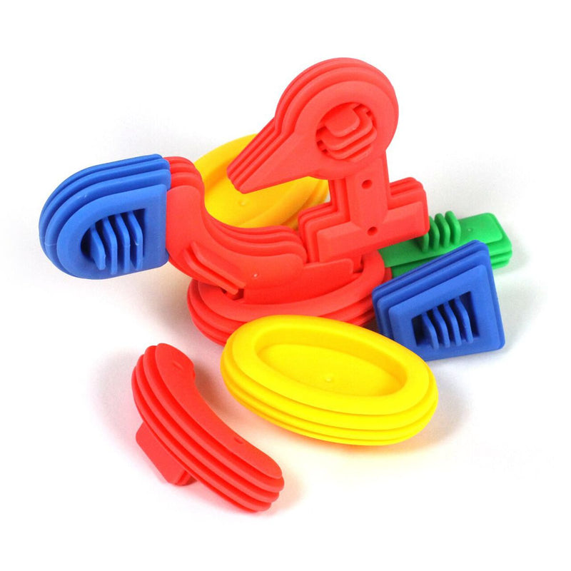 Soft Connectors Construction (168 Piece & 10 Double-Sided Activity Cards) (7274265608347)