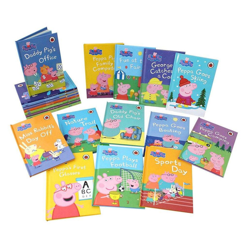 Peppa Pig Bedtime Stories 20 Books Children Pack Hardback (7167137251483)
