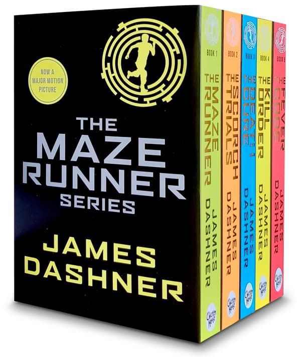 Maze Runner Series 5 Books Children Collection - Paperback (7167957139611)