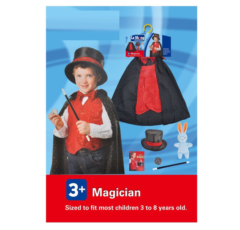 Magician Costume With Accessories