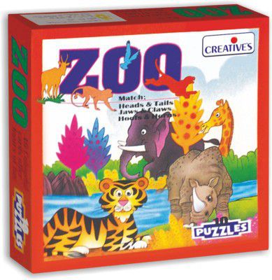 Creatives Zoo Animal Puzzles 10 Puzzles  (6907034763419)