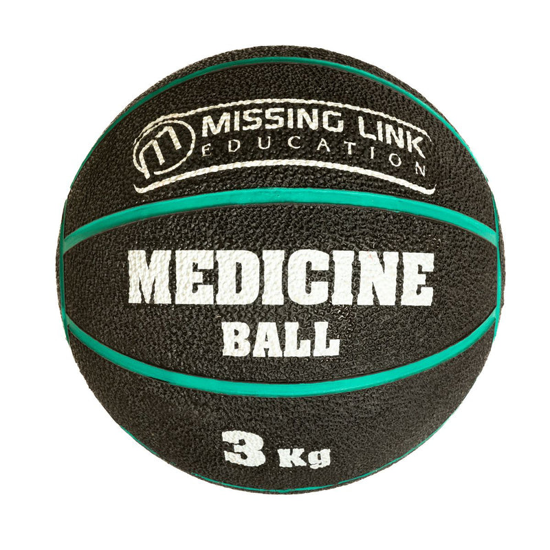 Medicine Ball Rubber LINEA Various Weights 3KG (7363161292955)