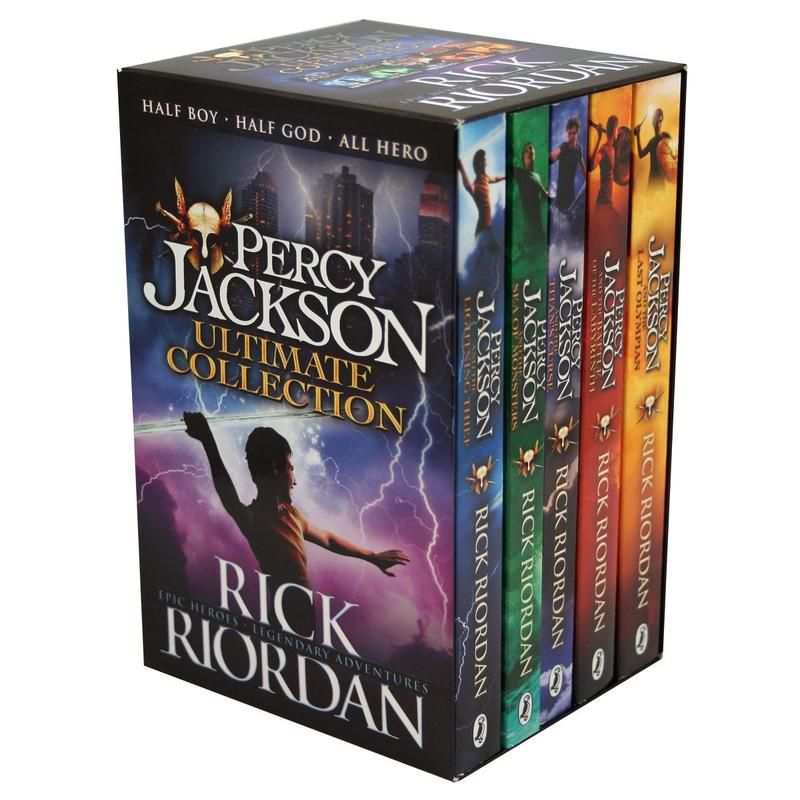 Percy Jackson Ultimate Collection 5 Book Set Series (7167059722395)