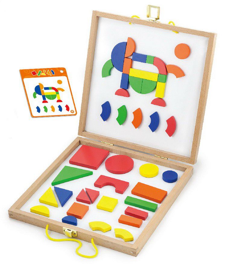 Viga Magnetic Blocks/Shapes In A Box