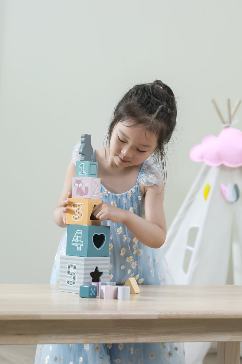 wooden sorting game viga, stacking rings polarb Images... Viga Nesting & Stacking Blocks (Polarb Range)