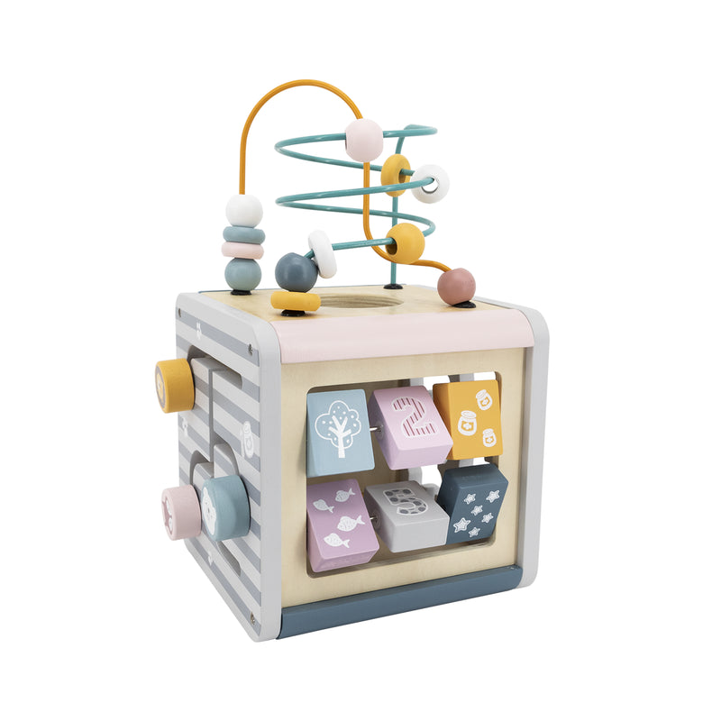 Viga - Polar B - 5 IN 1 Activity Cube Wooden Toy (7270042566811)