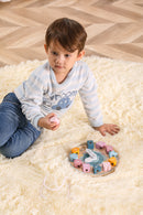 VIGA Polar B Wooden Toy Shape Sorting Clock (7642622001307)