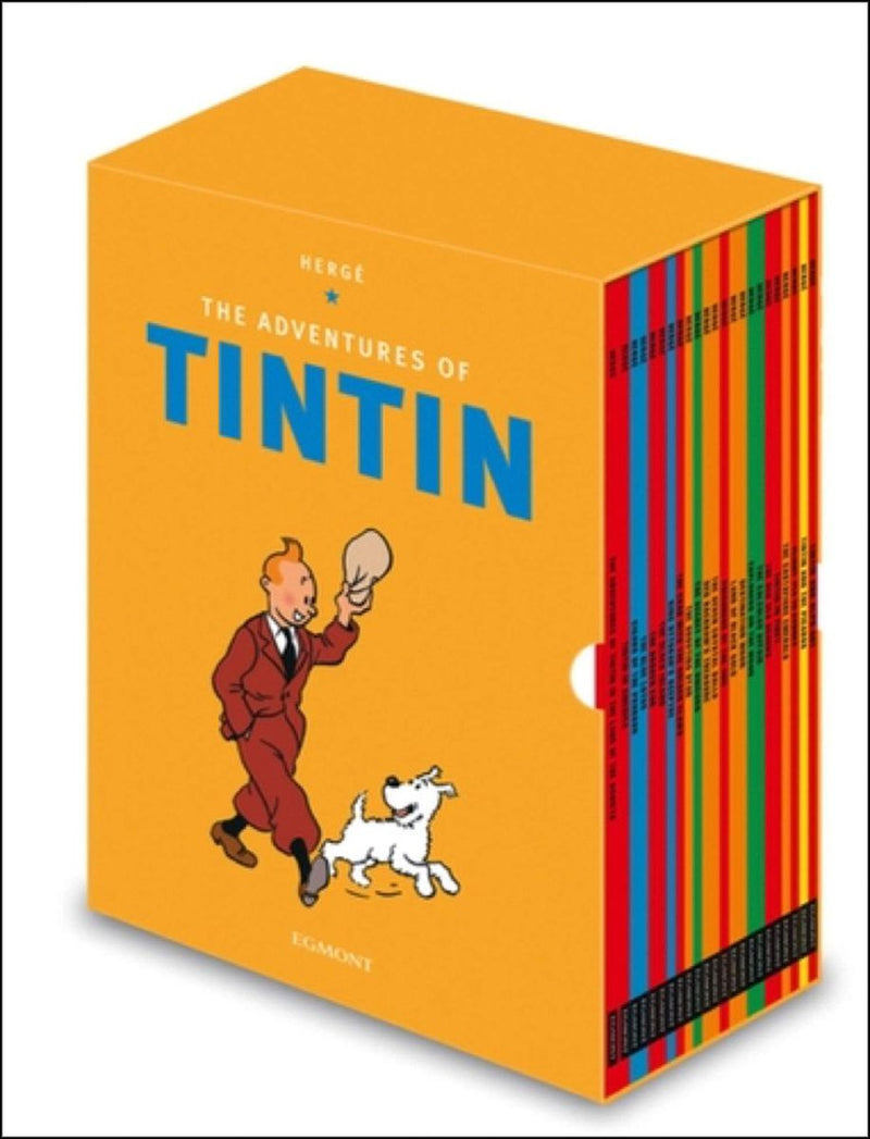 Tintin Paperback Boxed Set 23 Books The Adventures Tintin (7167048155291)
