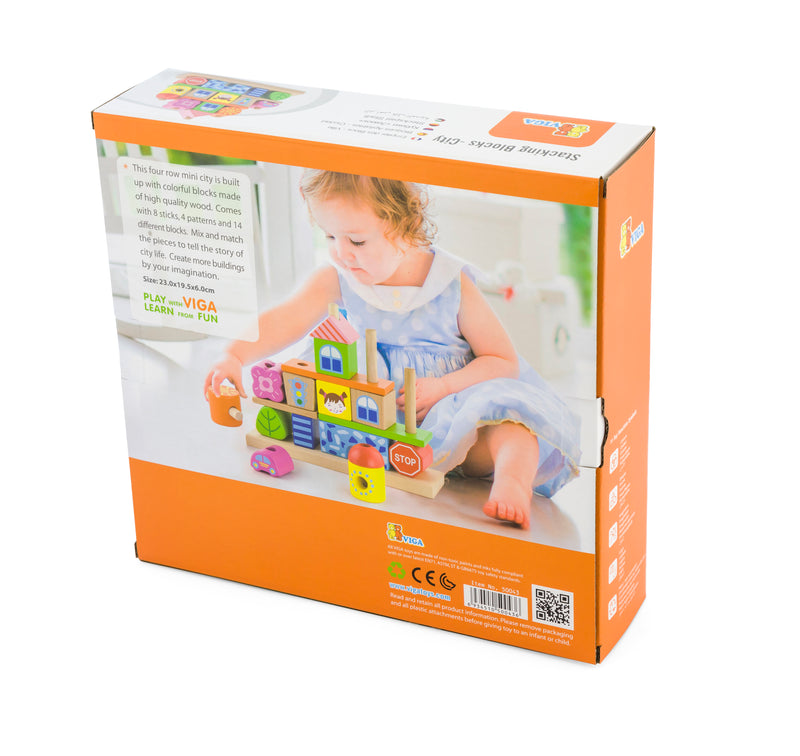 Viga City Stacking Blocks (7030236250267)