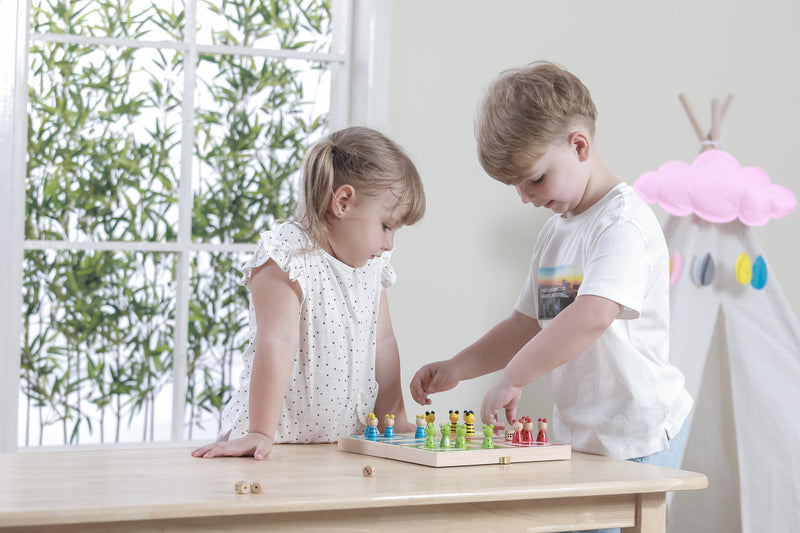 Viga Wooden Ludo Game