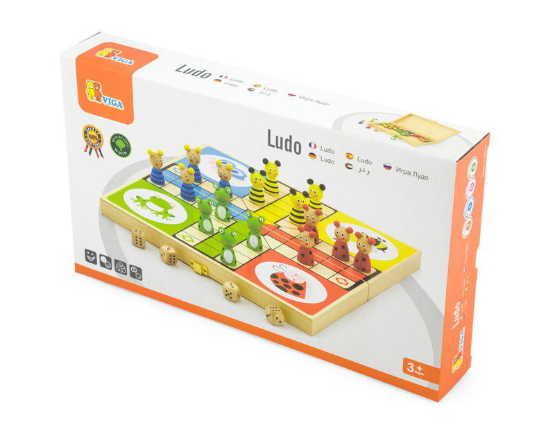 Viga Wooden Ludo Game