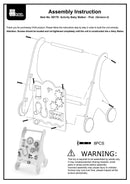 Viga Pink Baby Walker Activity Set (7015833993371)