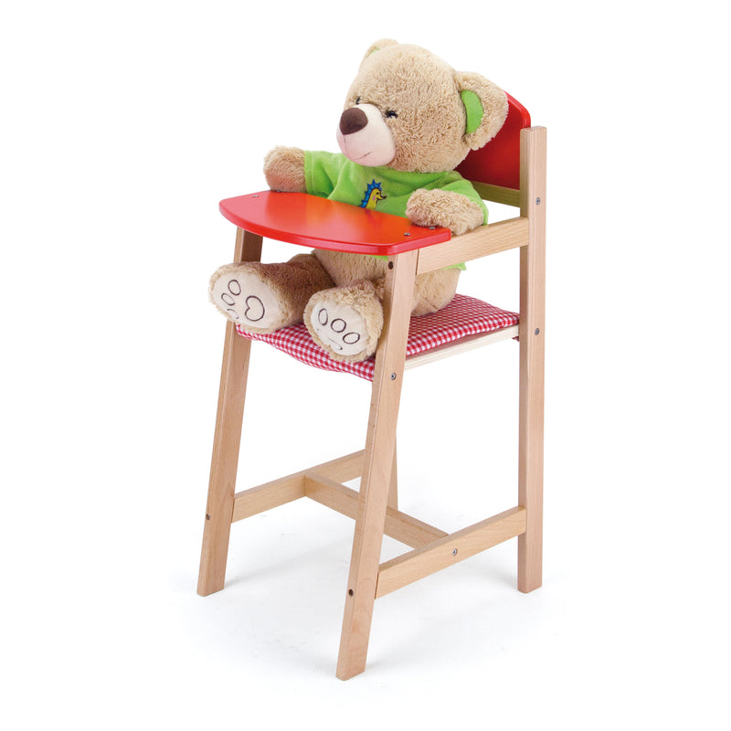 Viga Dolls High Chair (Feeding Chair) Red (7449283068059)