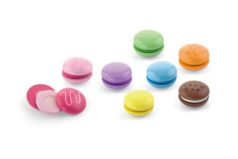 Viga Macaron Play Food Set 8Pc (7030228418715)