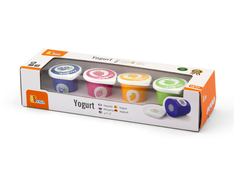 Viga Yoghurt Play Food Set 4Pc (7030216655003)