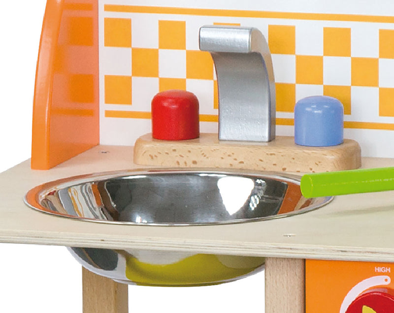 Viga Fantastic Wooden Toy Kitchen W/Accessories (7030232514715)