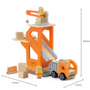 Viga Construction Crane Lift with Dump Truck Play Set (7030234841243)