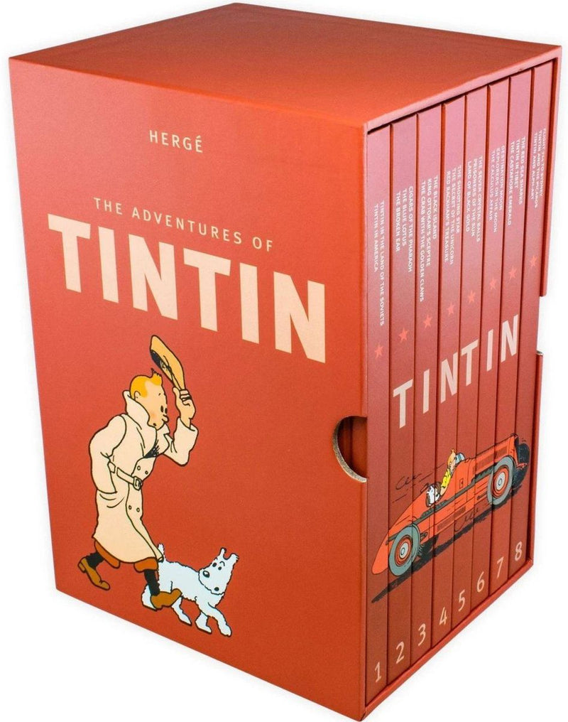 Tintin 8 Book Collection The Adventures Of Tintin (7167116443803)