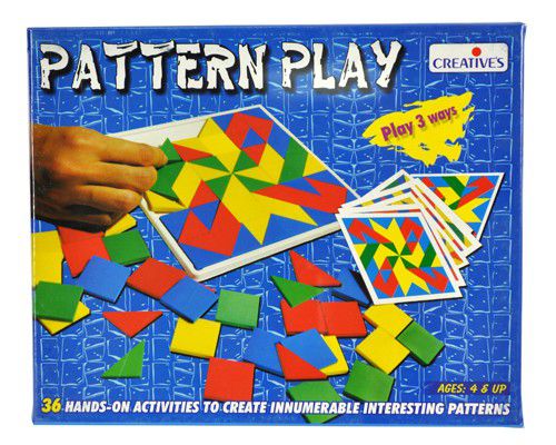 Creatives - Pattern Play (Includes Pattern Cards, Shapes, Spinners, Tray And Grid Sheet) (6907041677467)