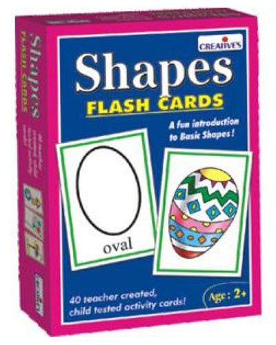 Creatives Toys Flash Cards Shapes (6907036860571)