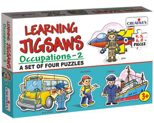Creatives - Occupations Puzzles - 4 Sets Of Puzzles (4,5,6,8Pc) (6907041906843)