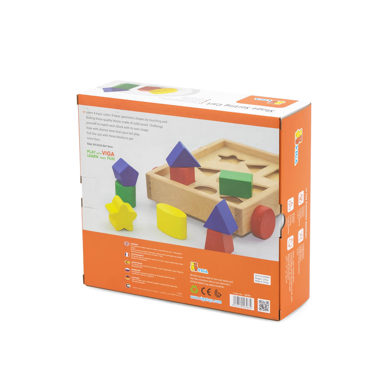 Viga Shape Sorting Cart (7015810531483)