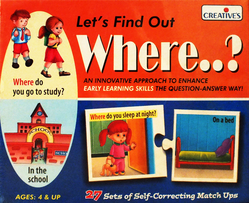 Creatives - Let'S Find Out Where? (27 Sets Of Self-Correcting Match Ups) (6907042988187)