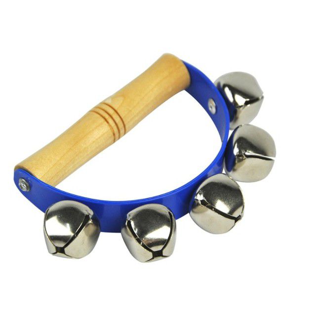 Percussion Musical Hand Bells - 5 Bells Wooden Handle (7280492314779)