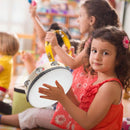 Classic Wooden Tambourine - Kids Music Instrument (7280493822107)