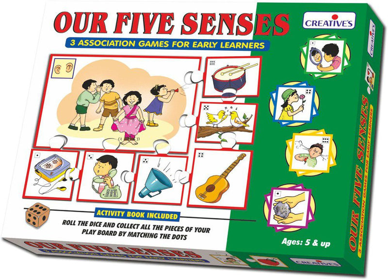 Creatives - Our Five Senses Association Game (Learn About The 5 Sense, Our Bodies And The World Around Us) (7015856963739)