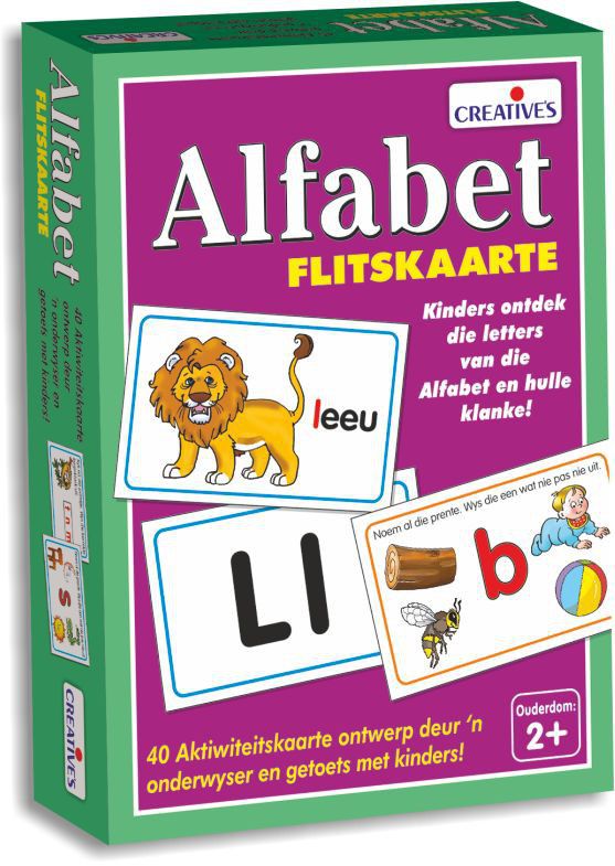 Creatives Alfabet Flitskaarte Alphabet Flash Cards (7403491721371)