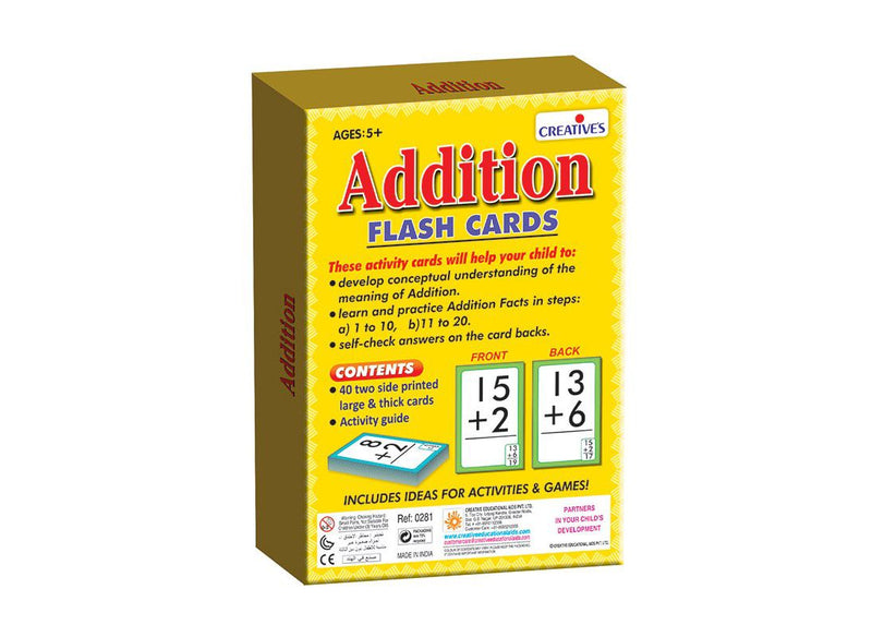 Creatives Addition Flash Card
